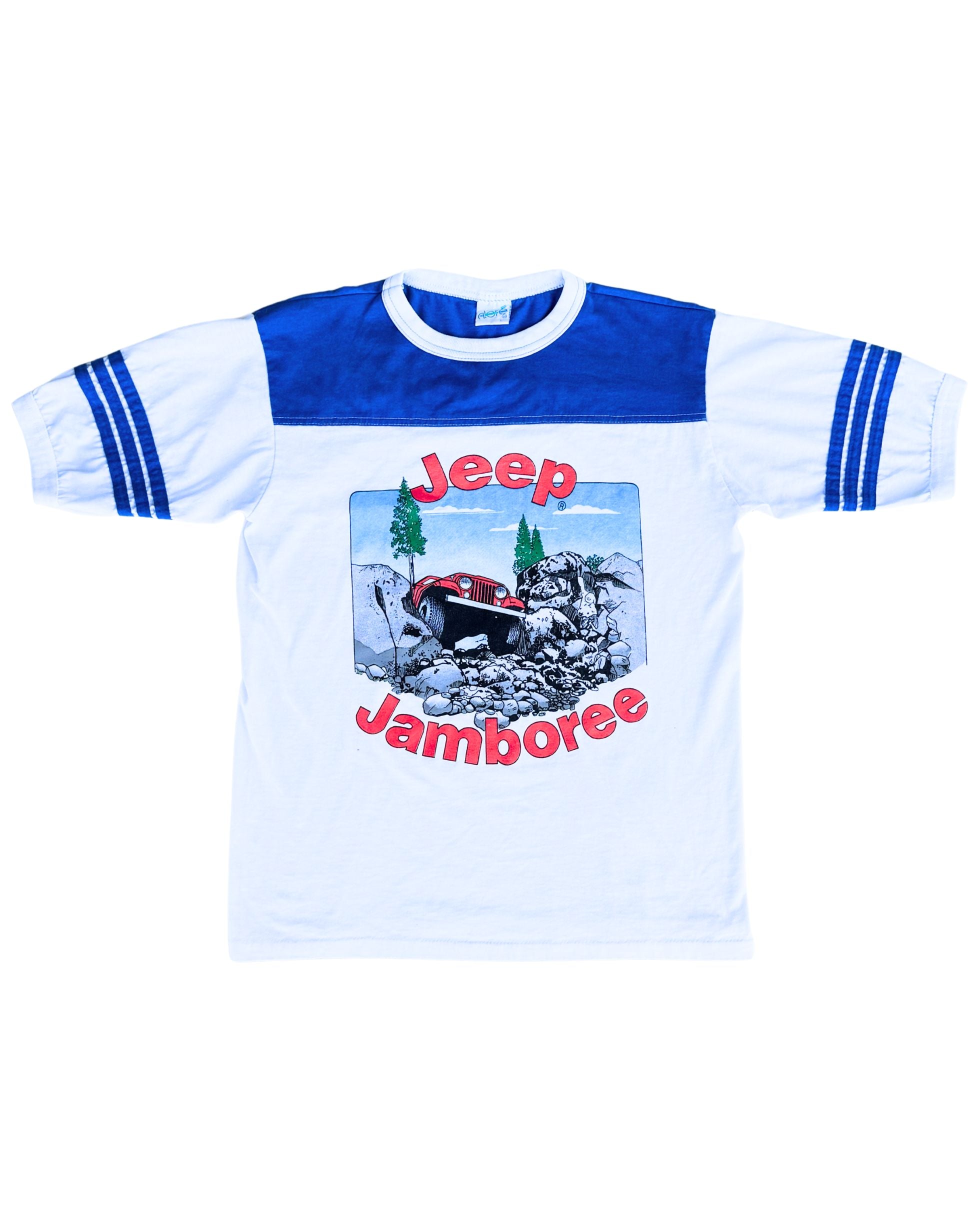Jeep Jamboree Mens Large Jersey T-Shirt 1980s