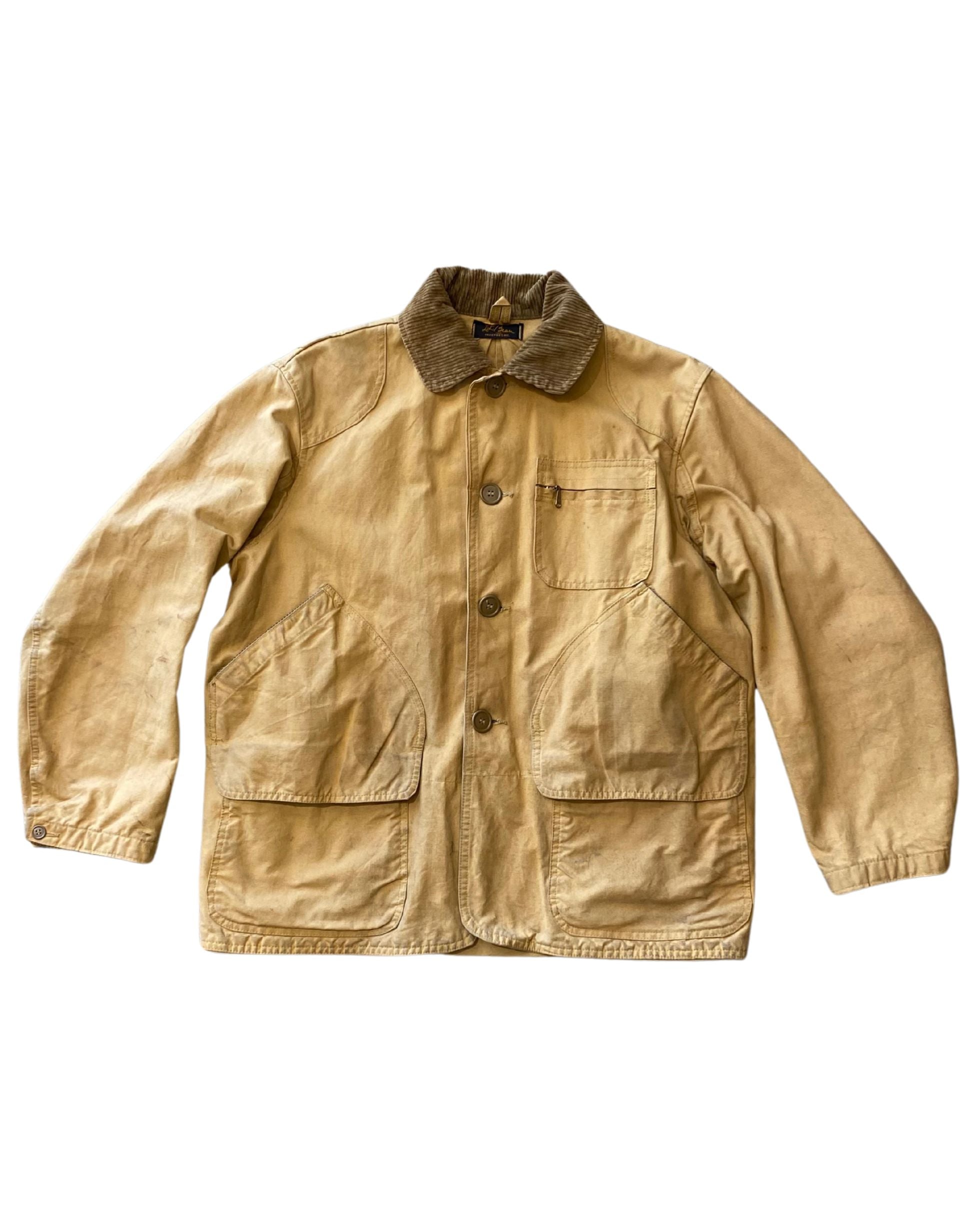 LL Bean Corduroy Collar Hunting Jacket 1950s - Size M/L