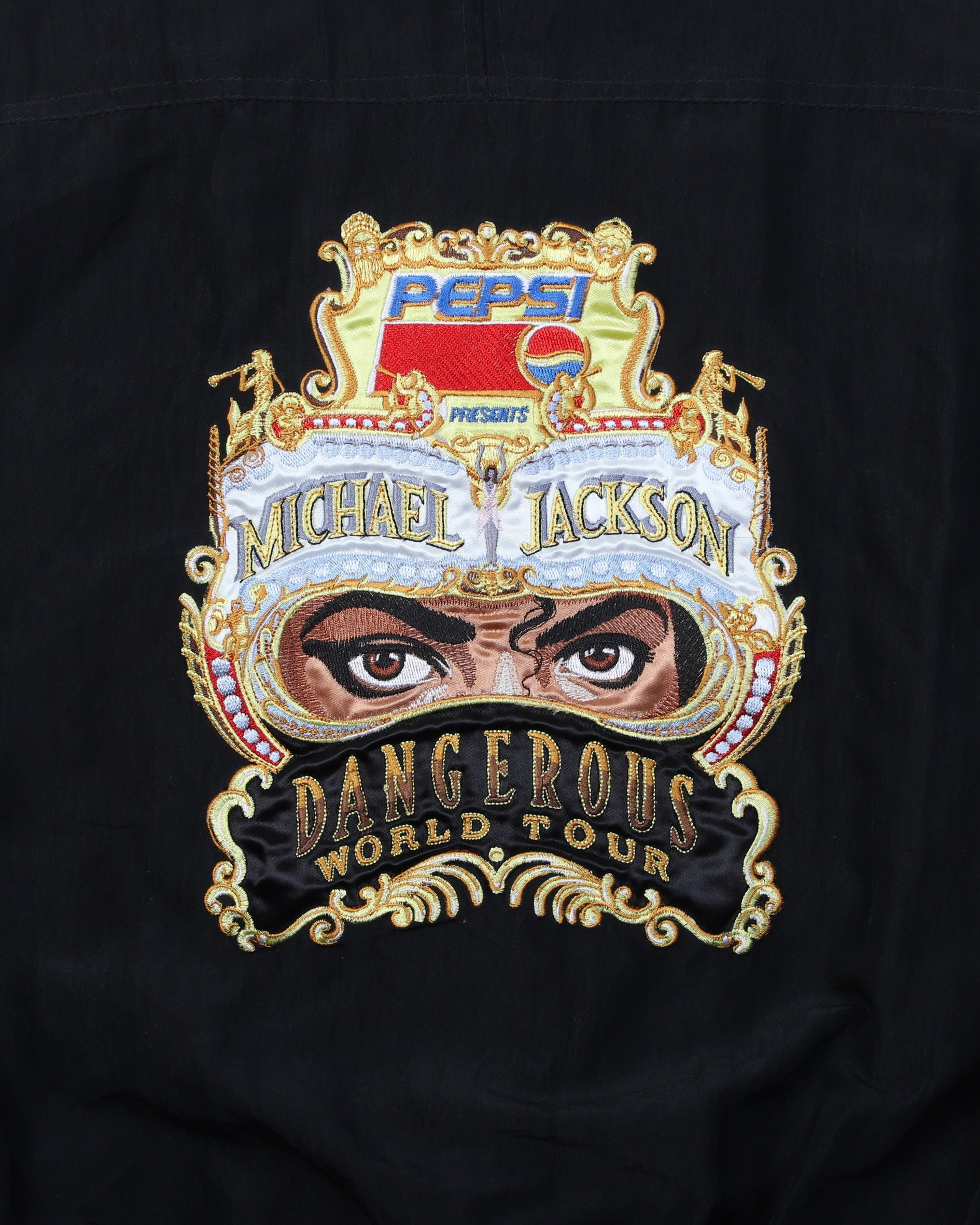 Michael Jackson Dangerous World Tour Jacket Back Close Up