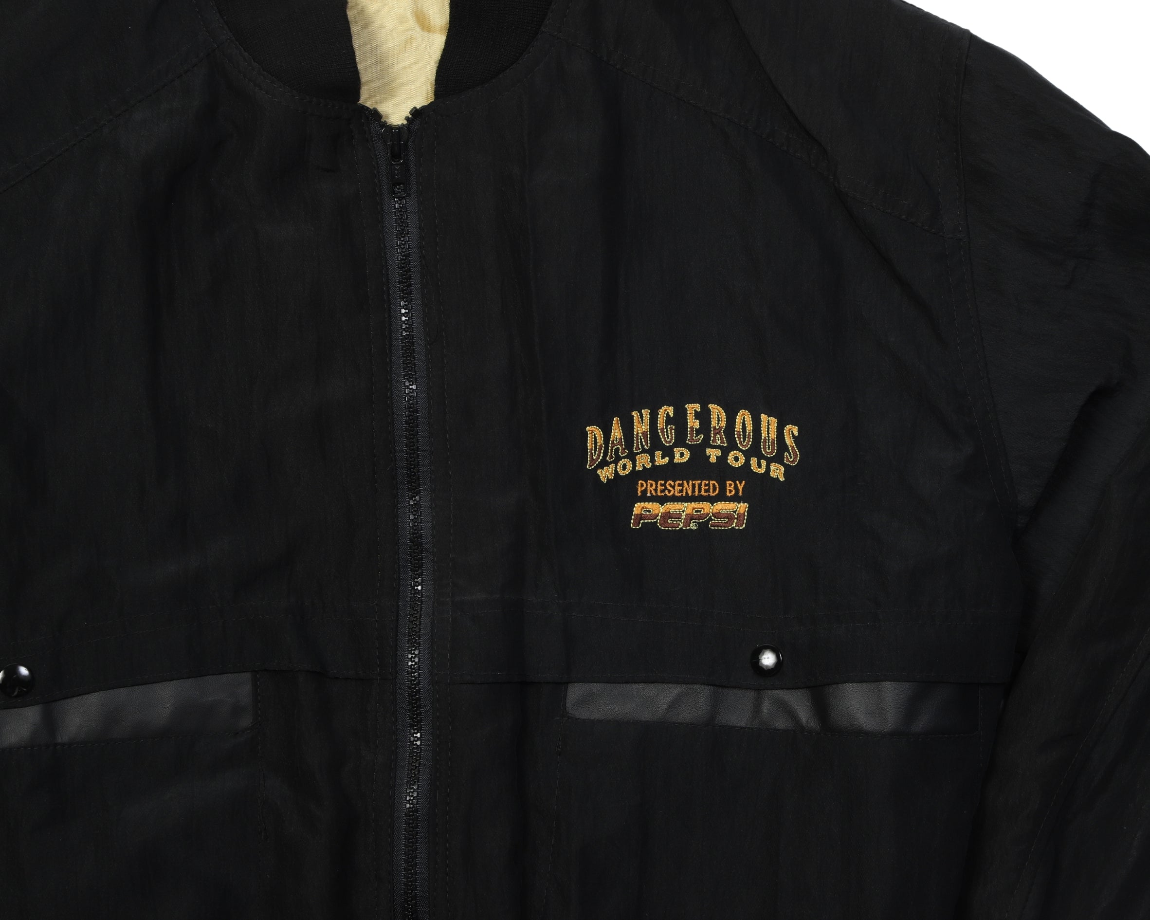 Michael Jackson Dangerous World Tour Jacket Front Close Up