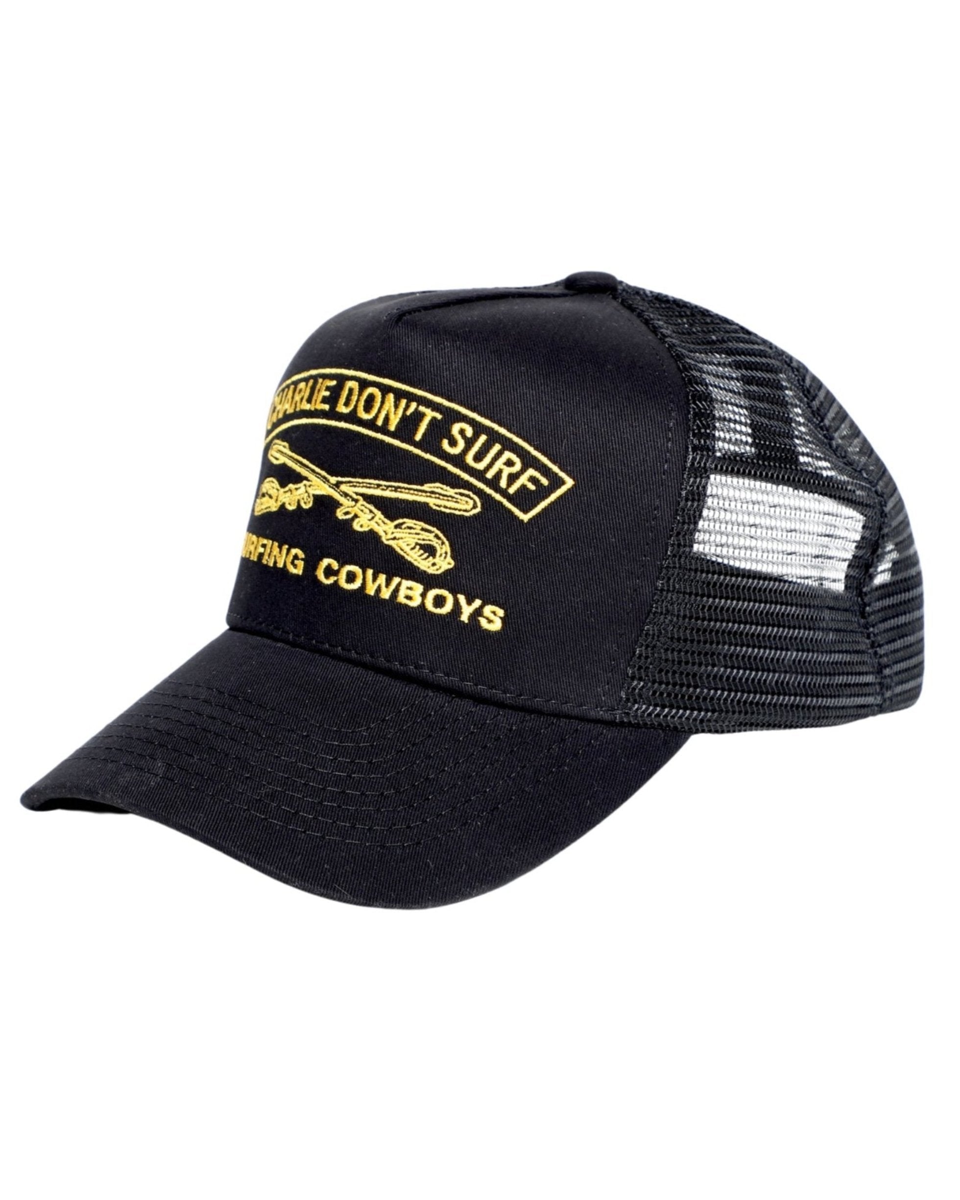 Charlie Hat Black Side View 1