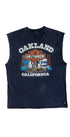 Oakland Harley Davidson Tank Back