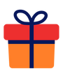 Gift wrap icon.