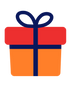 Gift wrap icon.