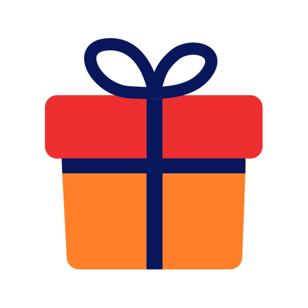 Gift wrap icon.