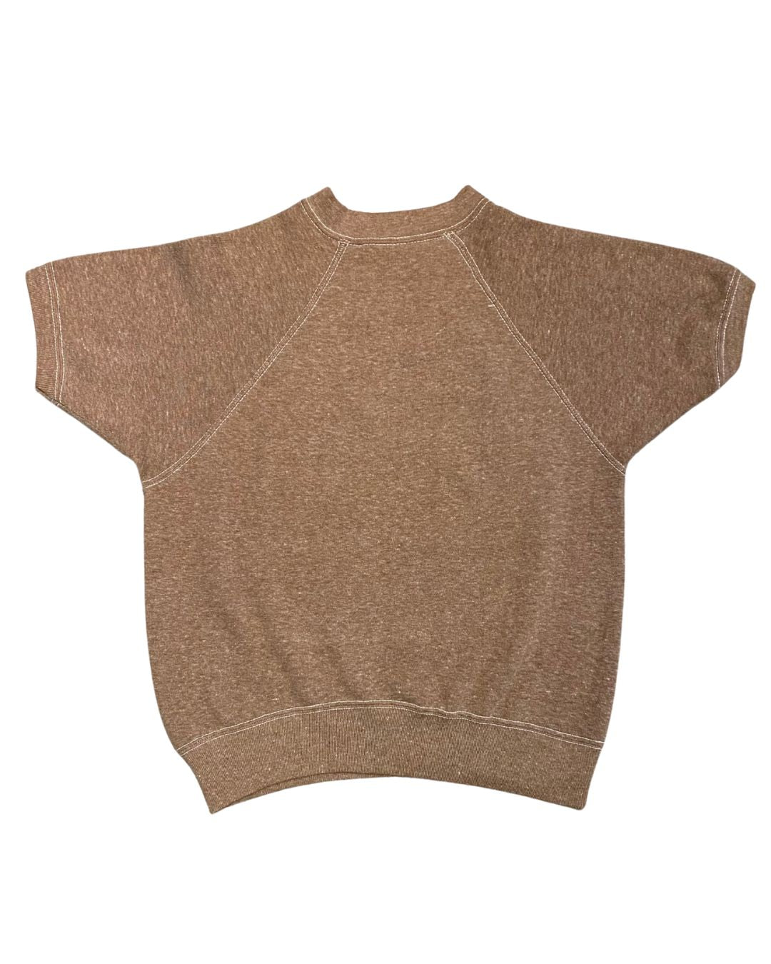 Rat Fink 1960s Original Wild Child Short Sleeve Sweatshirt Brown – Small