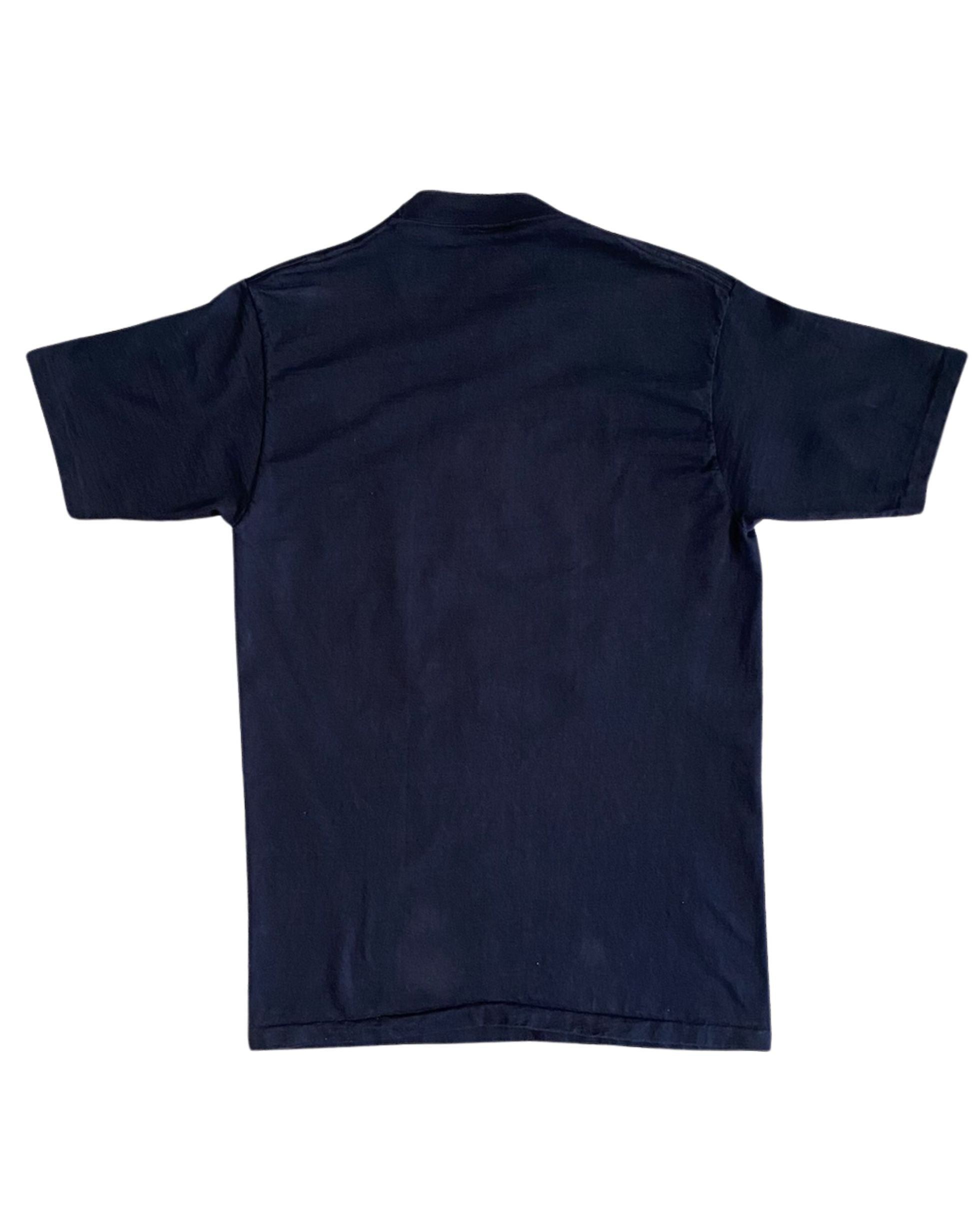 Lighting Bolt T-Shirt - Black, Orange, Red 1990s USA - Large