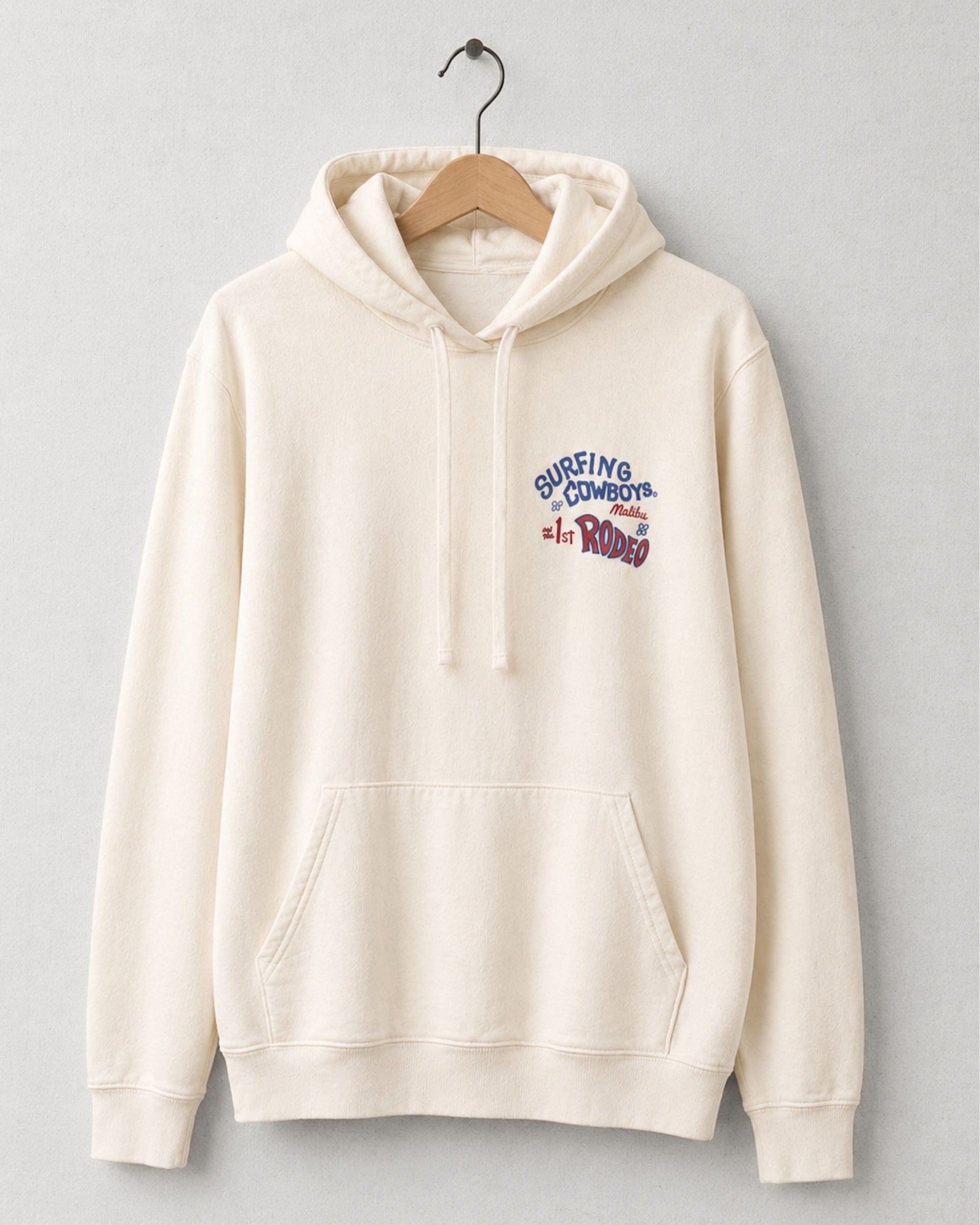 Rodeo Pull-Over Hoodie Cream