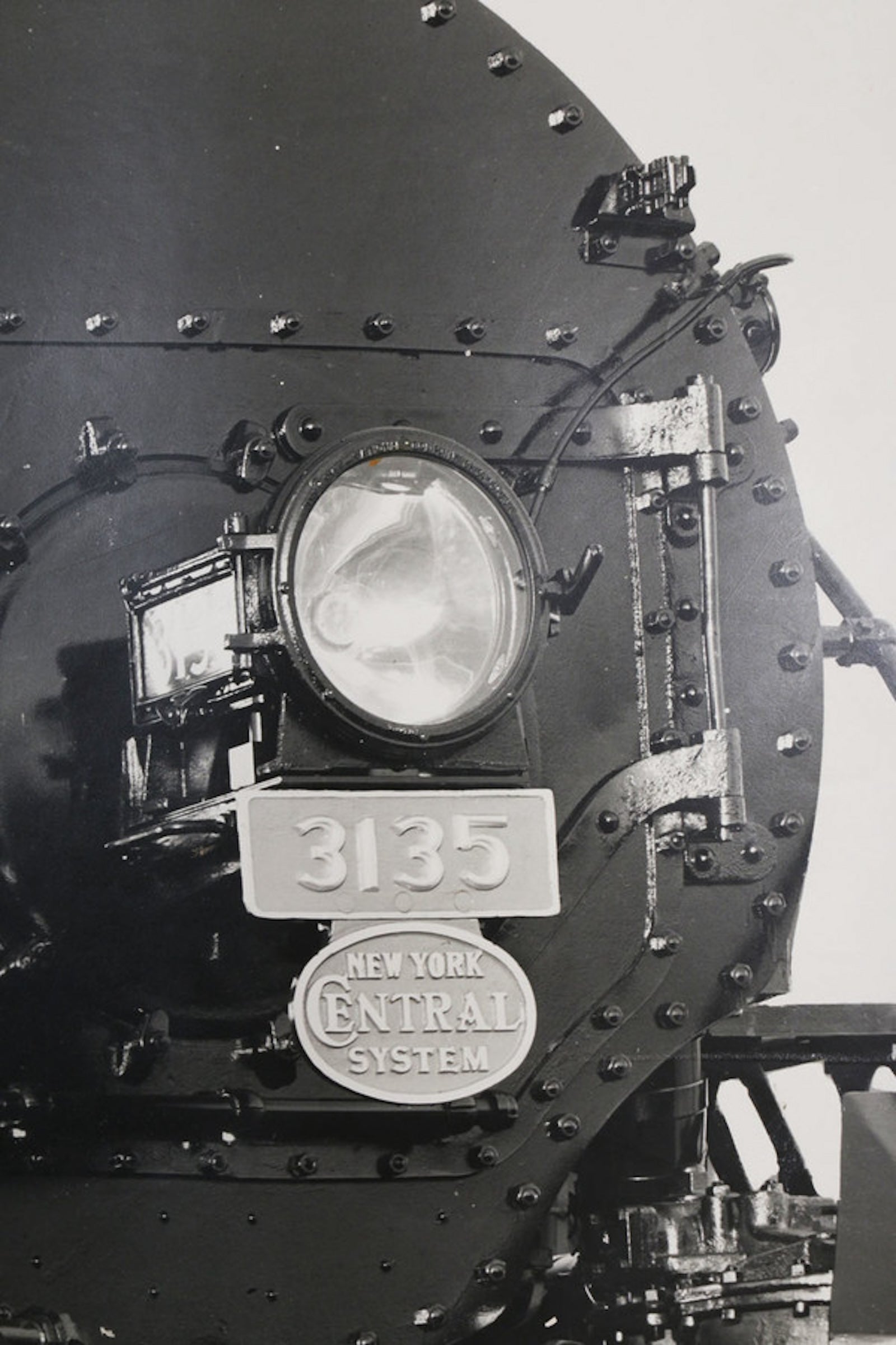 1940s New York Central Locomotive Train #3135 Original Photograph