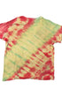 Back view of early 1990s Allman Brothers tie-dye T-shirt with visible vintage wear.