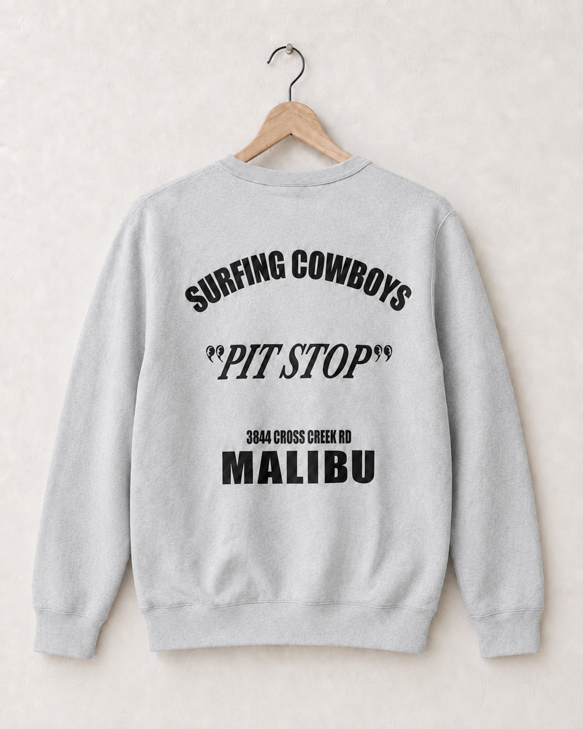 A.C.E. French Terry Sweatshirt – Heather Grey