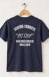 ACE Air Cooled Euro Car T-Shirt Back - Charcoal Color.