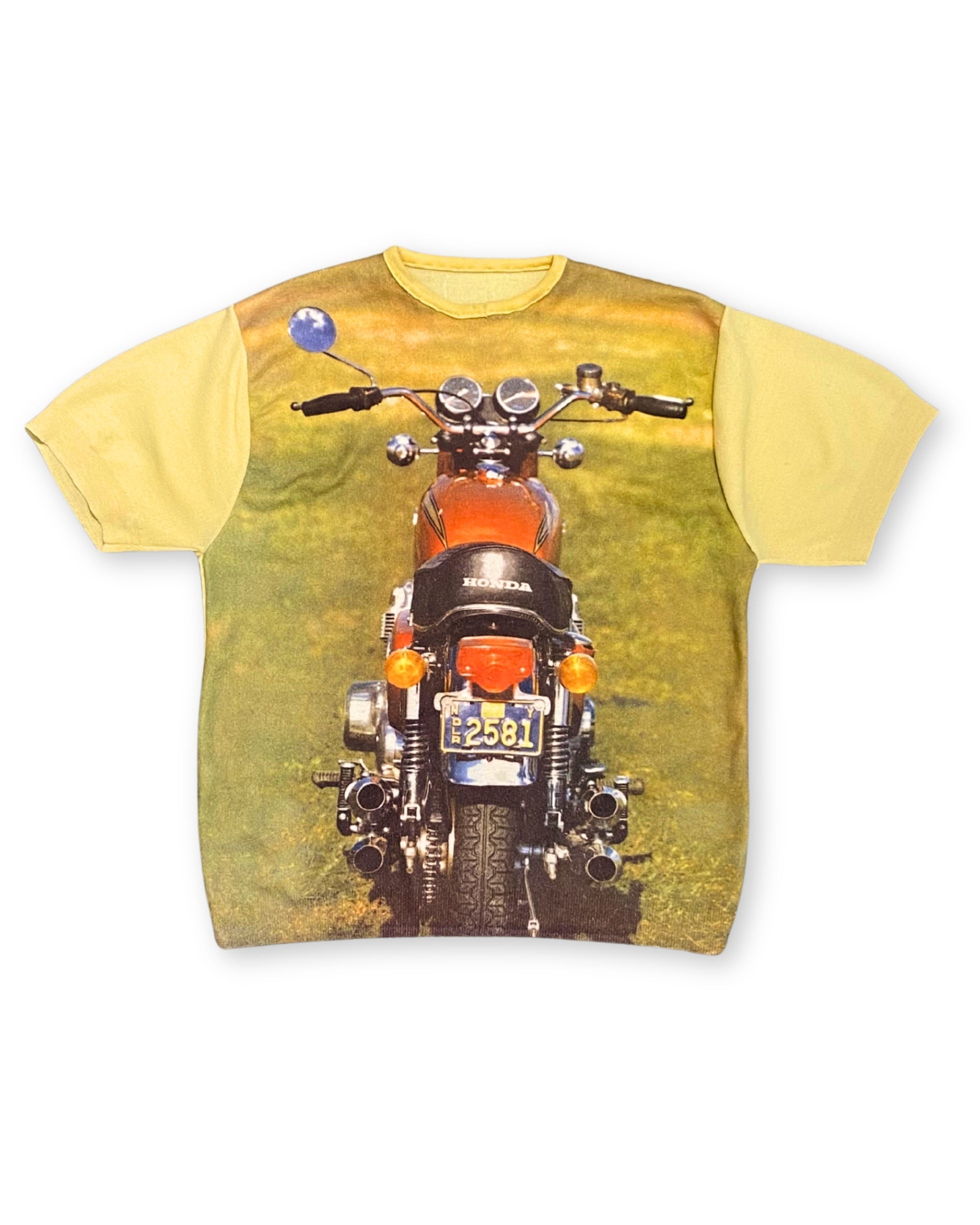 Vintage 1970s Honda Motorcycle Knit Shirt Large – Surfing Cowboys