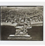 Archival Aerial Venice Pier 1930s Photo Framed