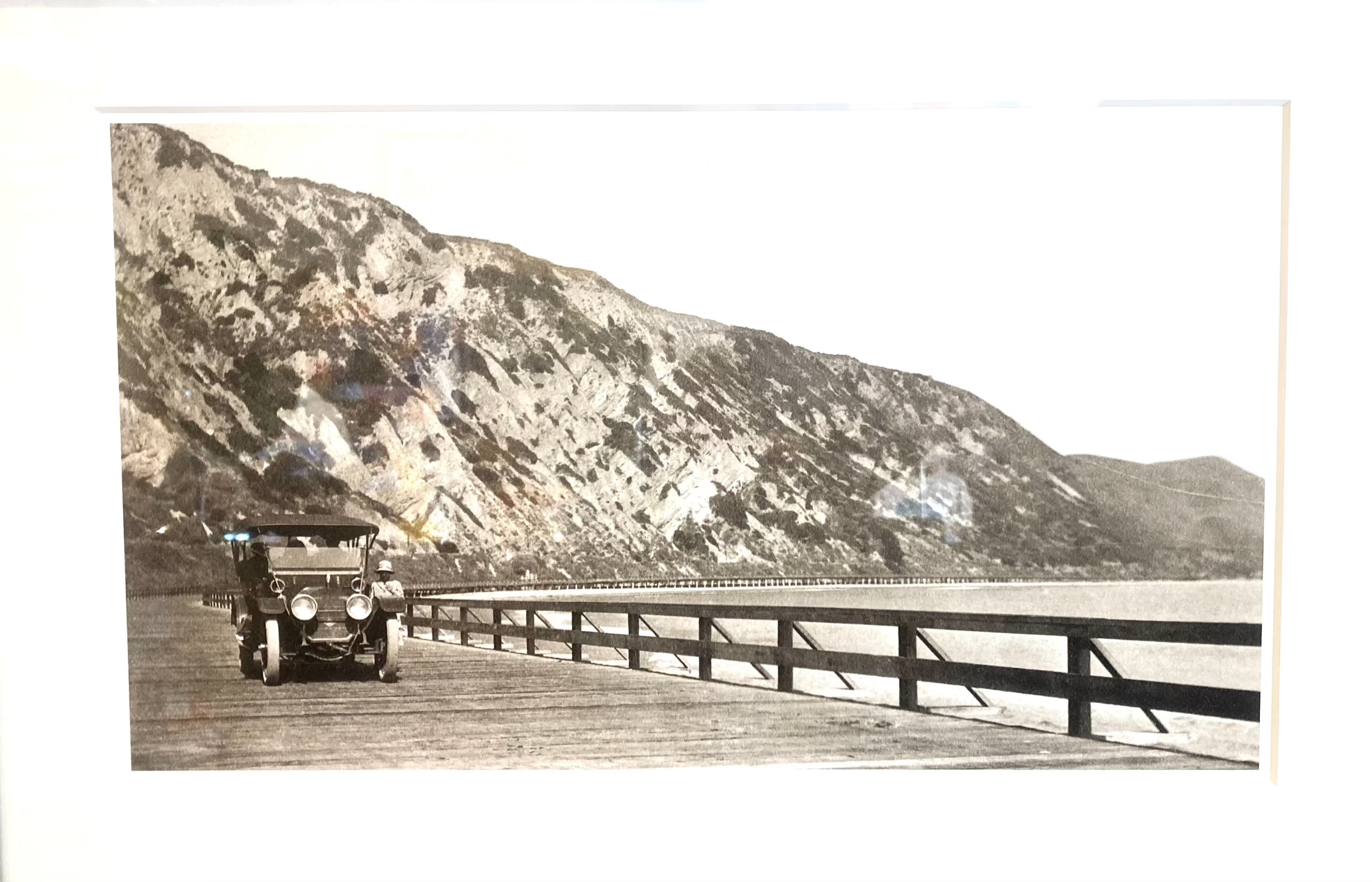 The full view of the Archival Car on Wood Road Photo.