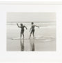 Archival Surf Photo Twin Skim Santa Monica 1930s 30.75 x 25.5 Framed