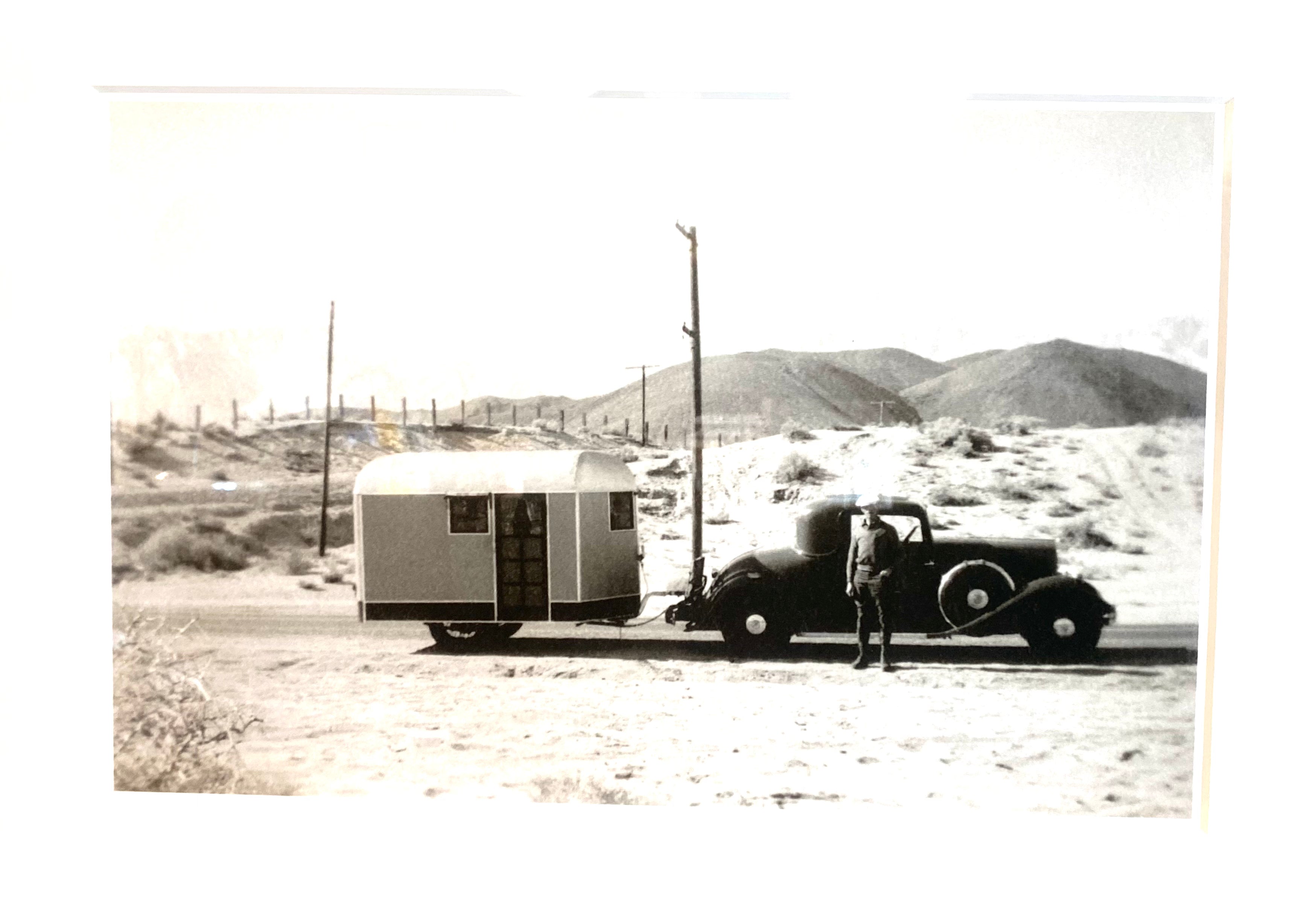 The full view of the Archival Trailer California Country Photo.