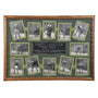 Original 1926–27 Kahler Cardinals Arena Juvenile Hockey Champions framed Minneapolis team photo collage with twelve named players