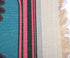Authentic 1960s "Time Stands Still" Psychedelic Concert Banner Side Of Banner Close Up