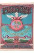 Authentic 1960s "Time Stands Still" Psychedelic Concert Banner Full view