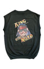 Back view of 1982 Harley-Davidson “King of the Road” pig graphic tank top.