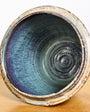 The inside view of the Ceramic Pot with Blue Interior, 1970s.