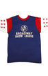  Front view of vintage Budd Friedman’s Improvisation Broadway Show League jersey.