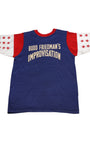  Back view showing "Budd Friedman's Improvisation" graphic.
