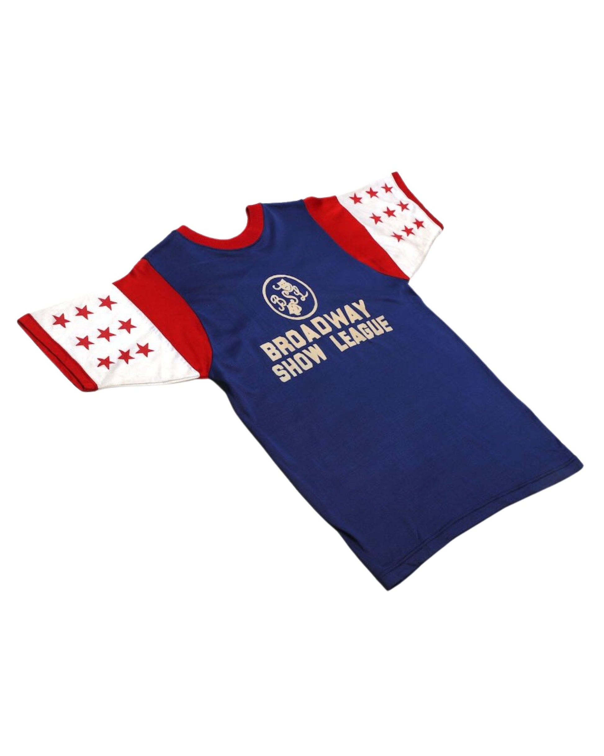  Front view of vintage Budd Friedman’s Improvisation Broadway Show League jersey.