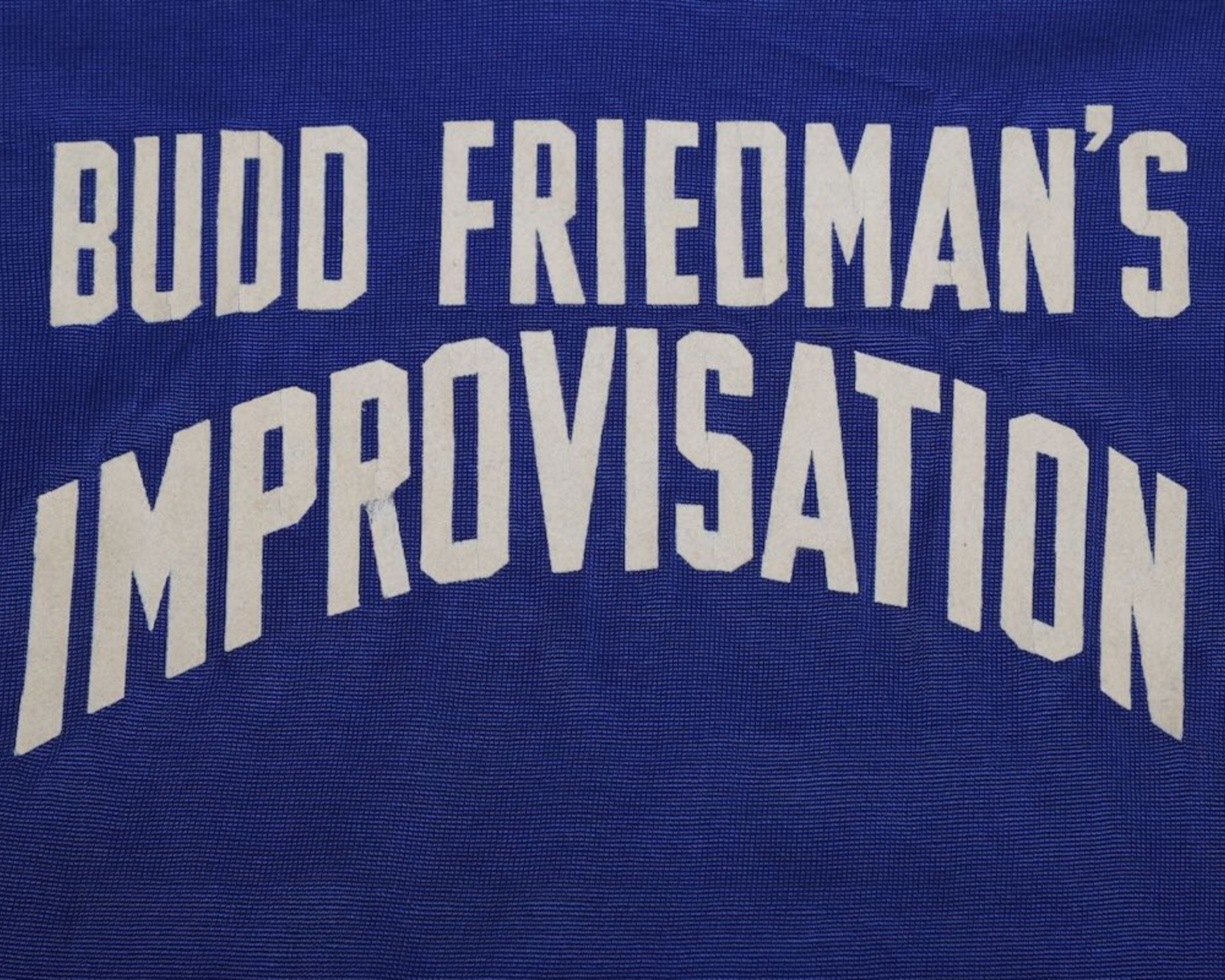 Budd Friedman’s Improvisation Broadway League Baseball Jersey - 1960s (Size Medium)