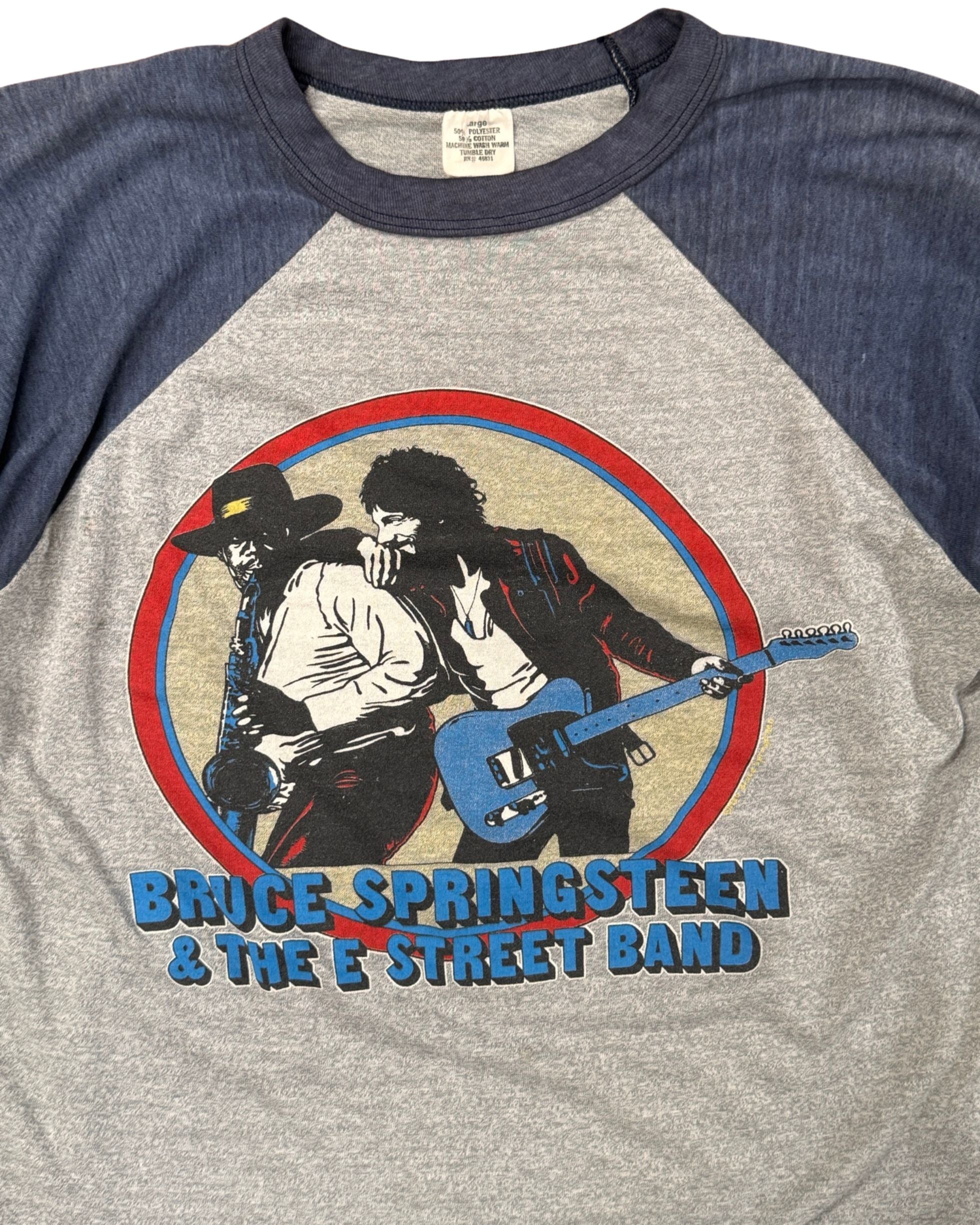 Detail of front print with Bruce and Clarence.