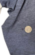 Detail of small spot on sleeve of vintage T-shirt.