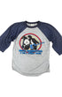 Front of Bruce Springsteen 1980–81 World Tour jersey-style T-shirt.