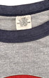 Tag showing size large and fabric content.