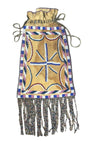 Buckskin Beaded Pouch View 2
