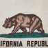 California Flag Close Up Bear