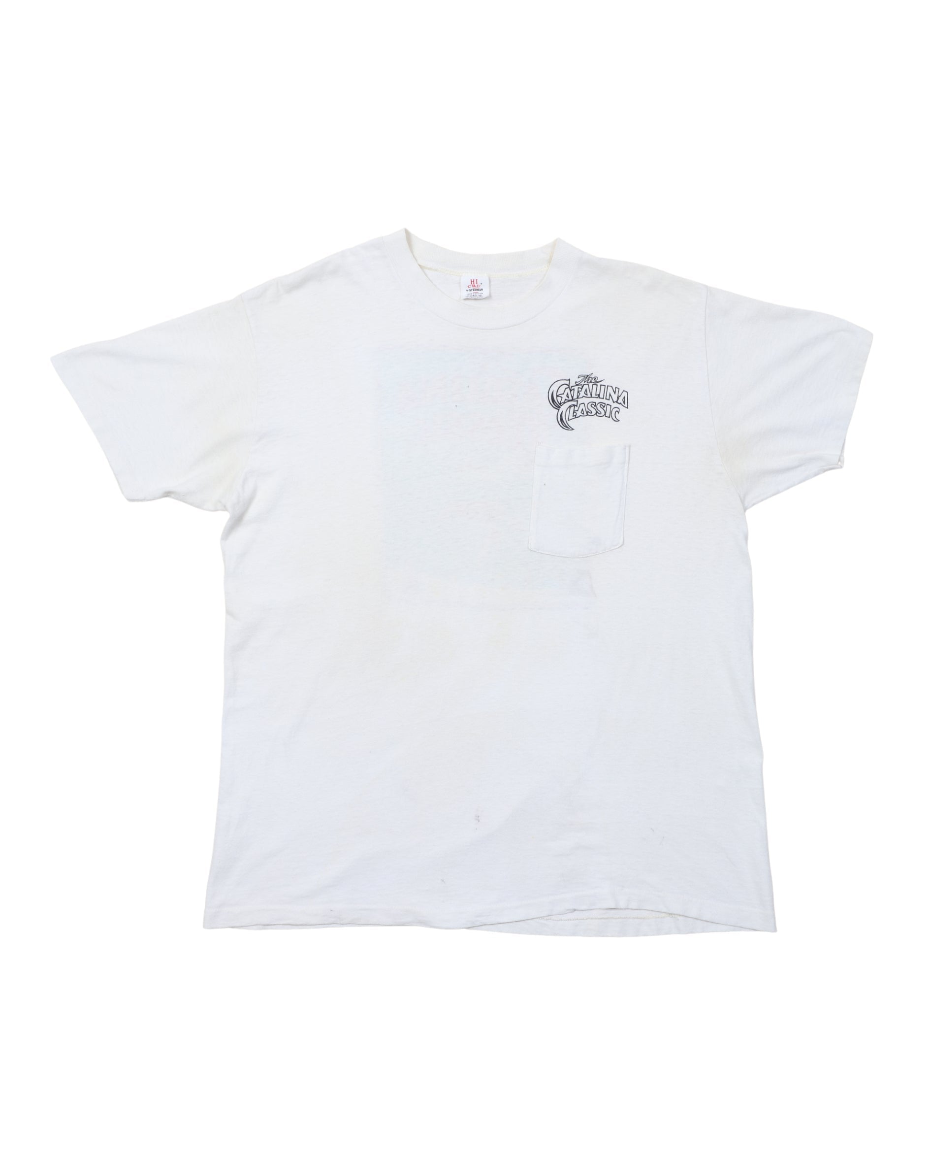 Catalina Classic Vintage Pocket Tee Front