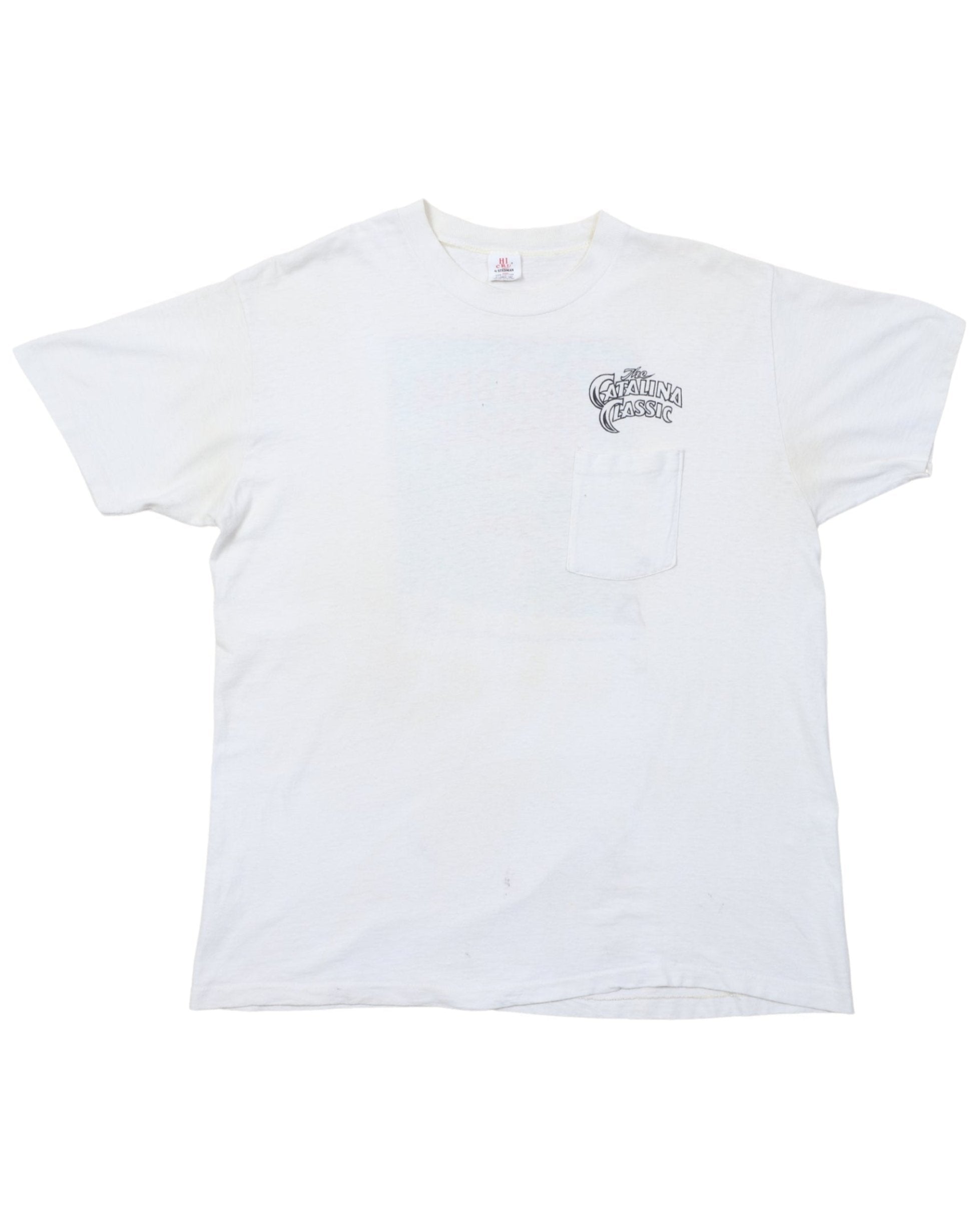 Catalina Classic Vintage Pocket Tee Front