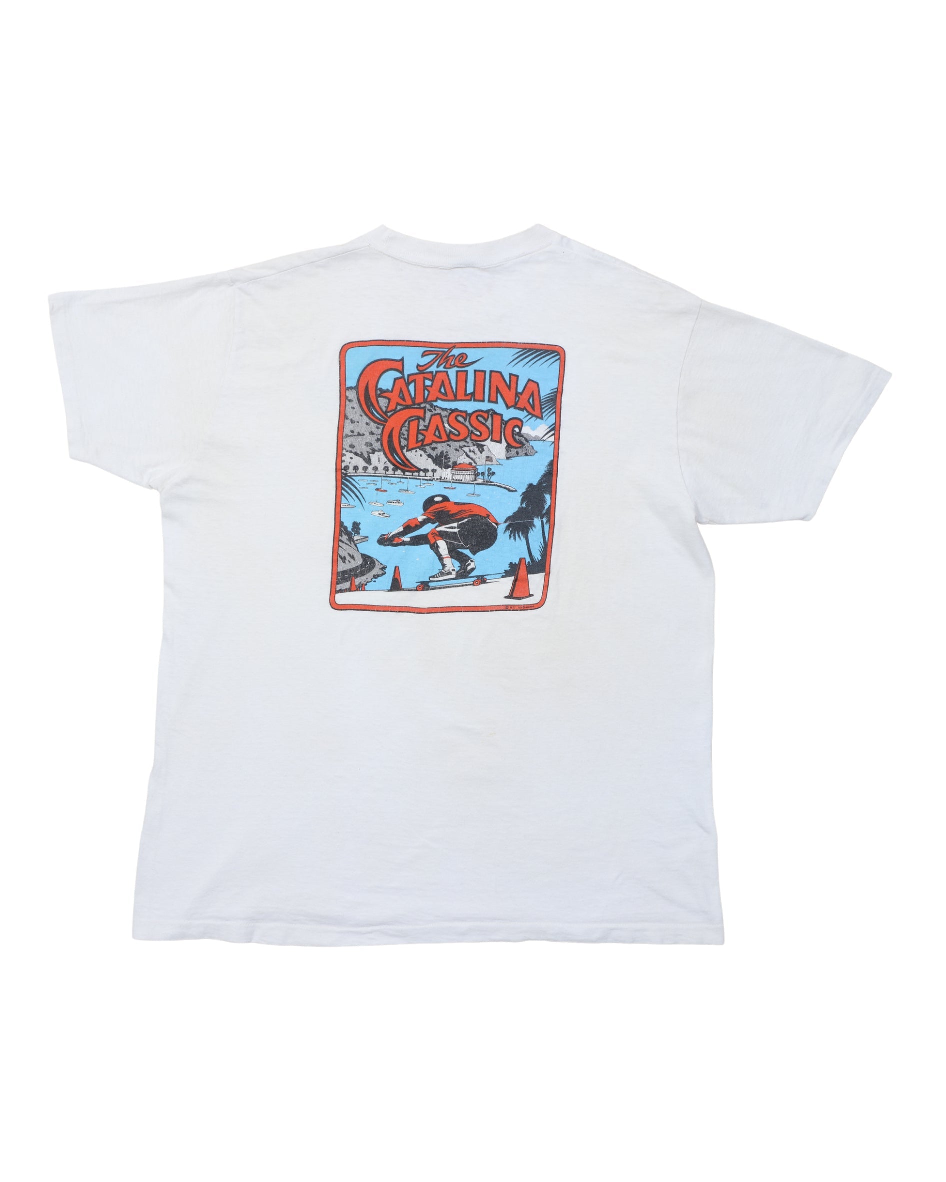 Catalina Classic Vintage Pocket Tee Back