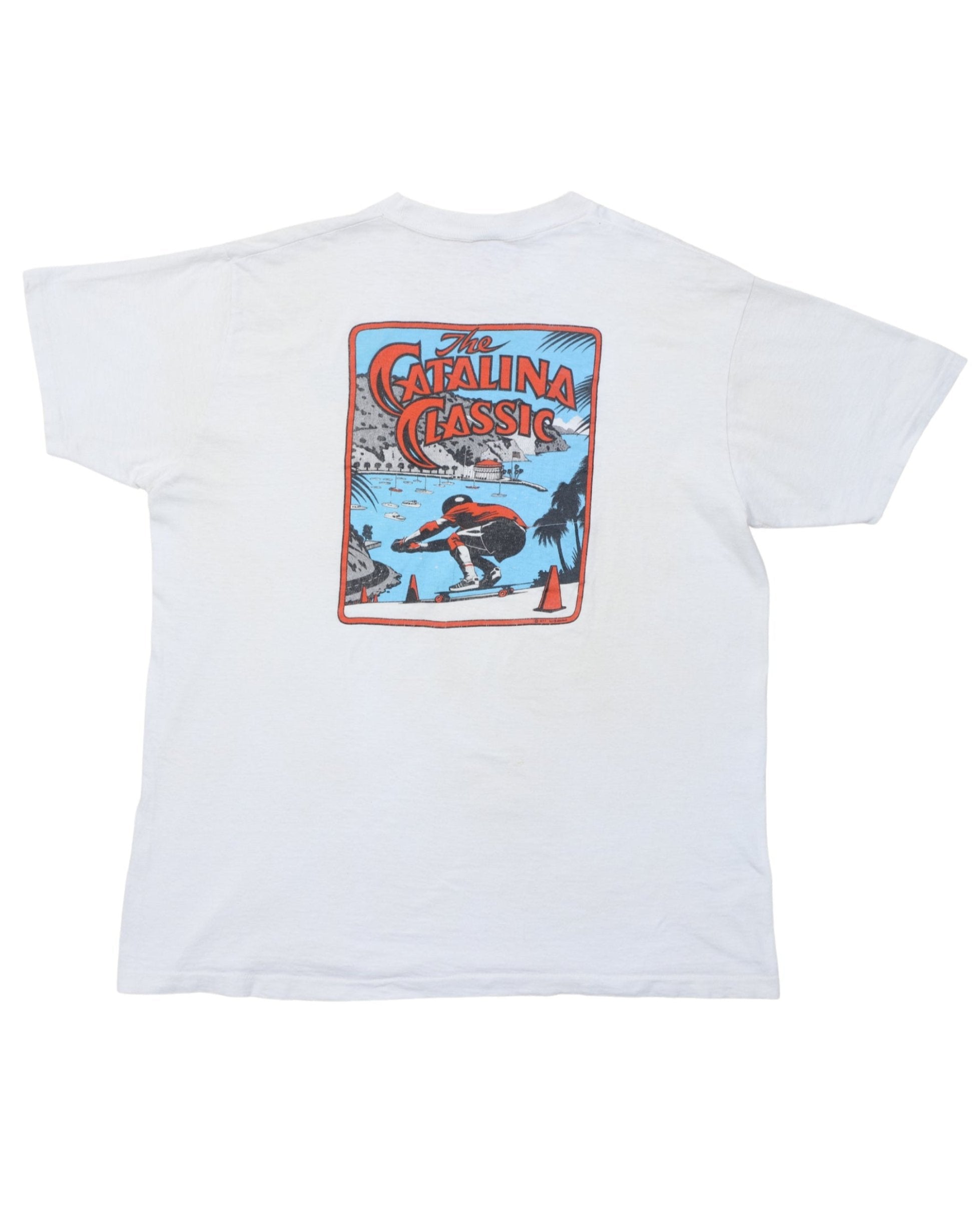 Catalina Classic Vintage Pocket Tee Back