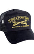Charlie Hat Black Side Angle View