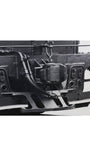 The upclose bottom view of the 1940s Chesapeake & Ohio Locomotive Train #1633 Black and White Photograph.