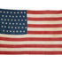 Classic 45-Star American Flag from the Spanish-American War Era (1896-1906)