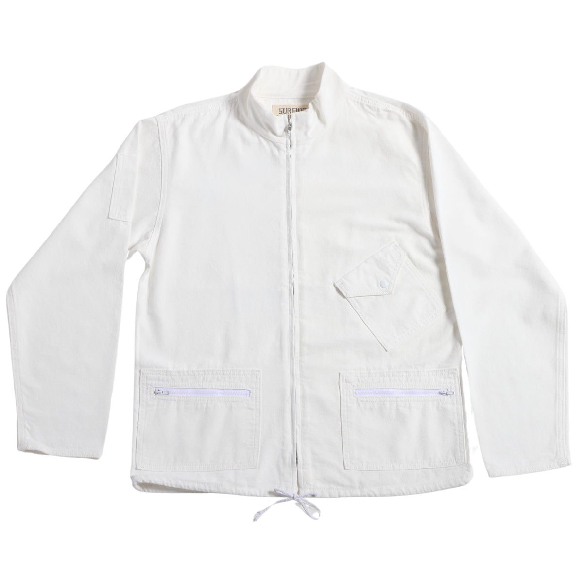 ジャケット・アウター Adult Oriented Robes Azzurri White Surfing Cowboys Classic Surf Jacket Alabaster White