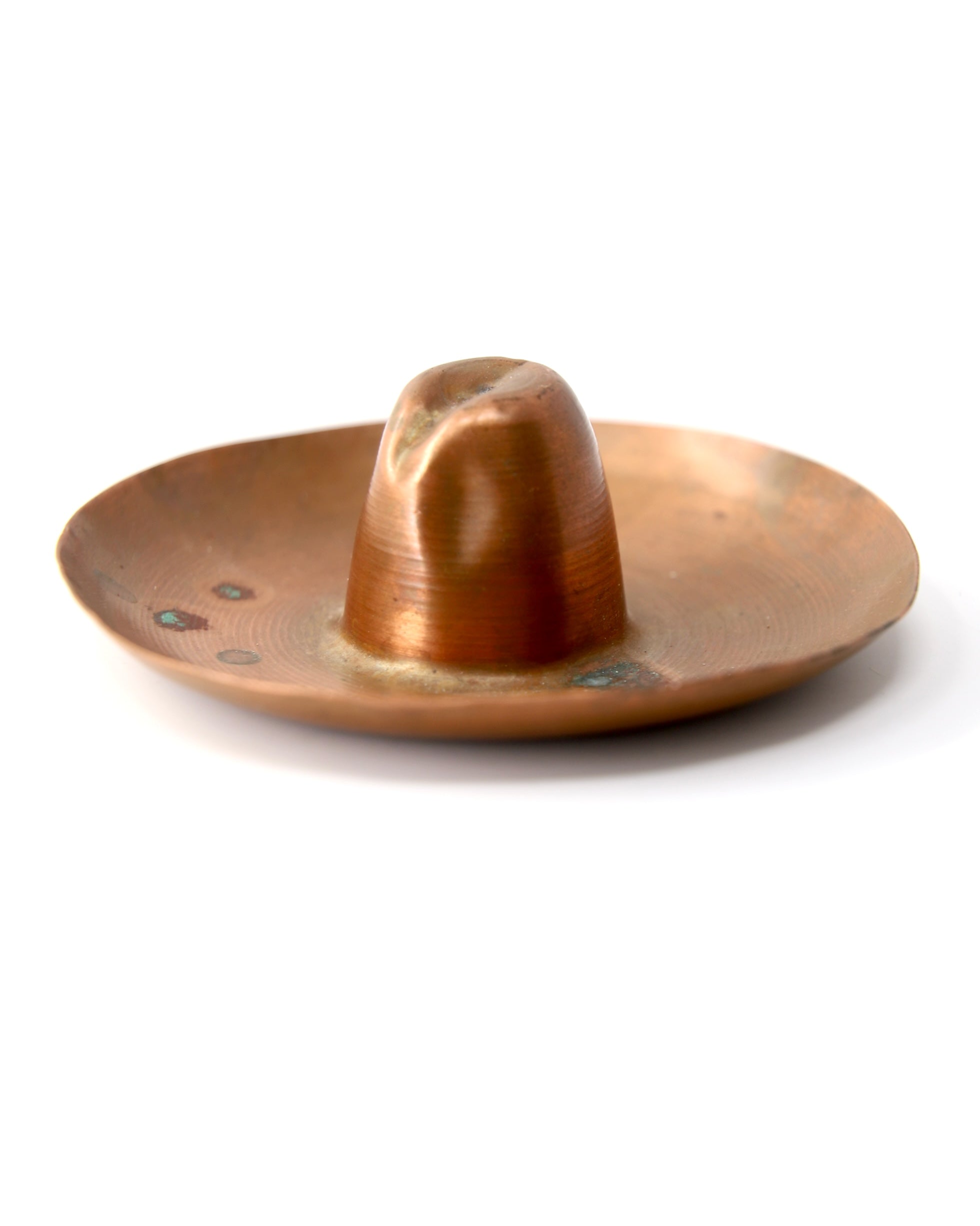 Copper Sombrero Hat Catch-All Ashtray 1960s