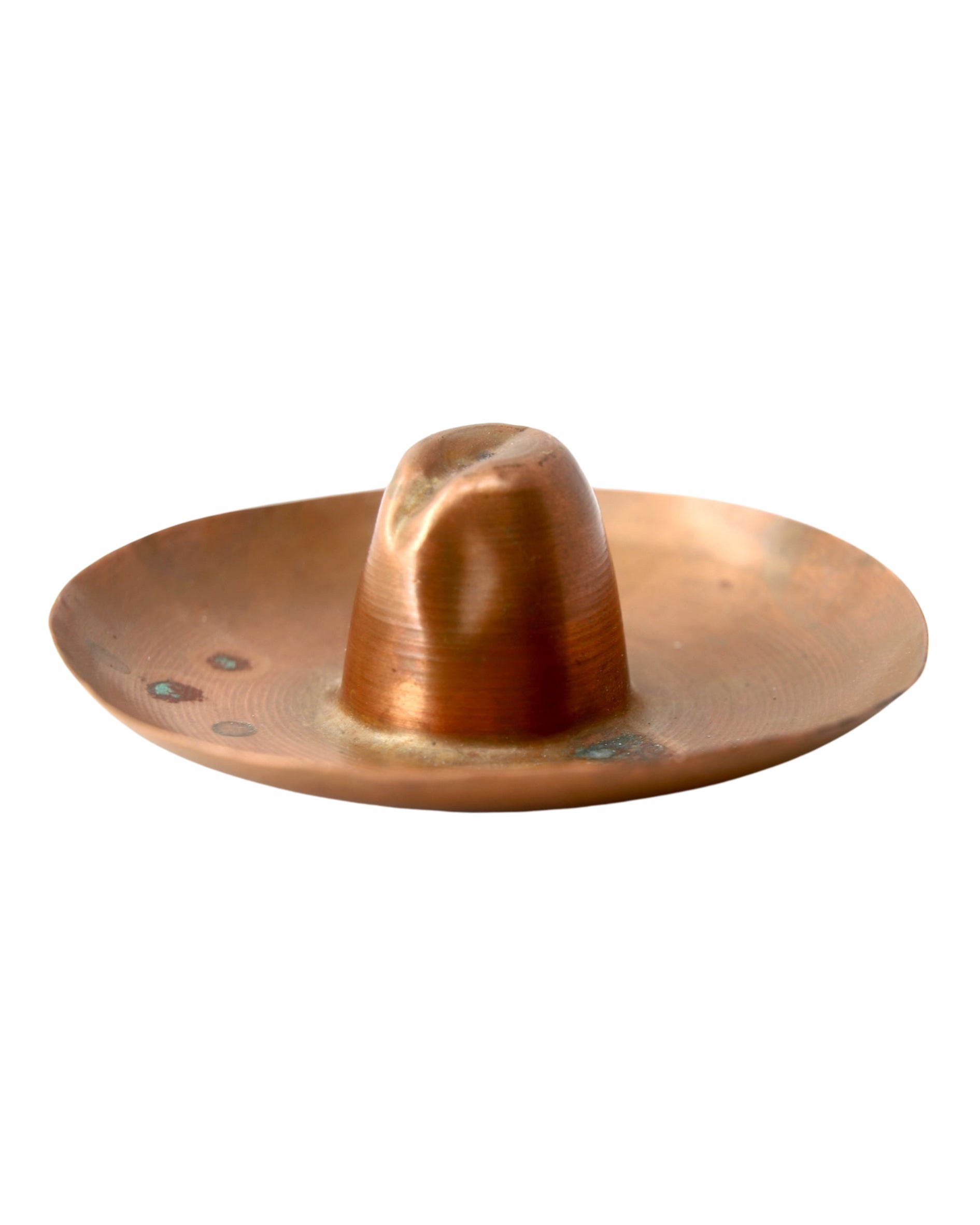 Copper Sombrero Hat Catch-All Ashtray 1960s