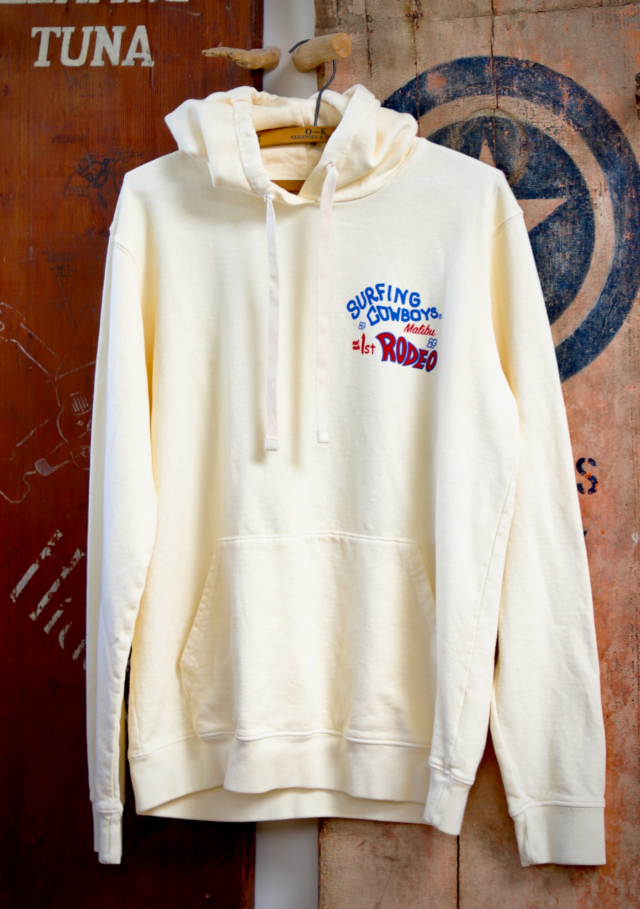 Rodeo Pull-Over Hoodie Cream