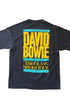 David Bowie 1987 Original Glass Spider Tour T-Shirt Large Back.