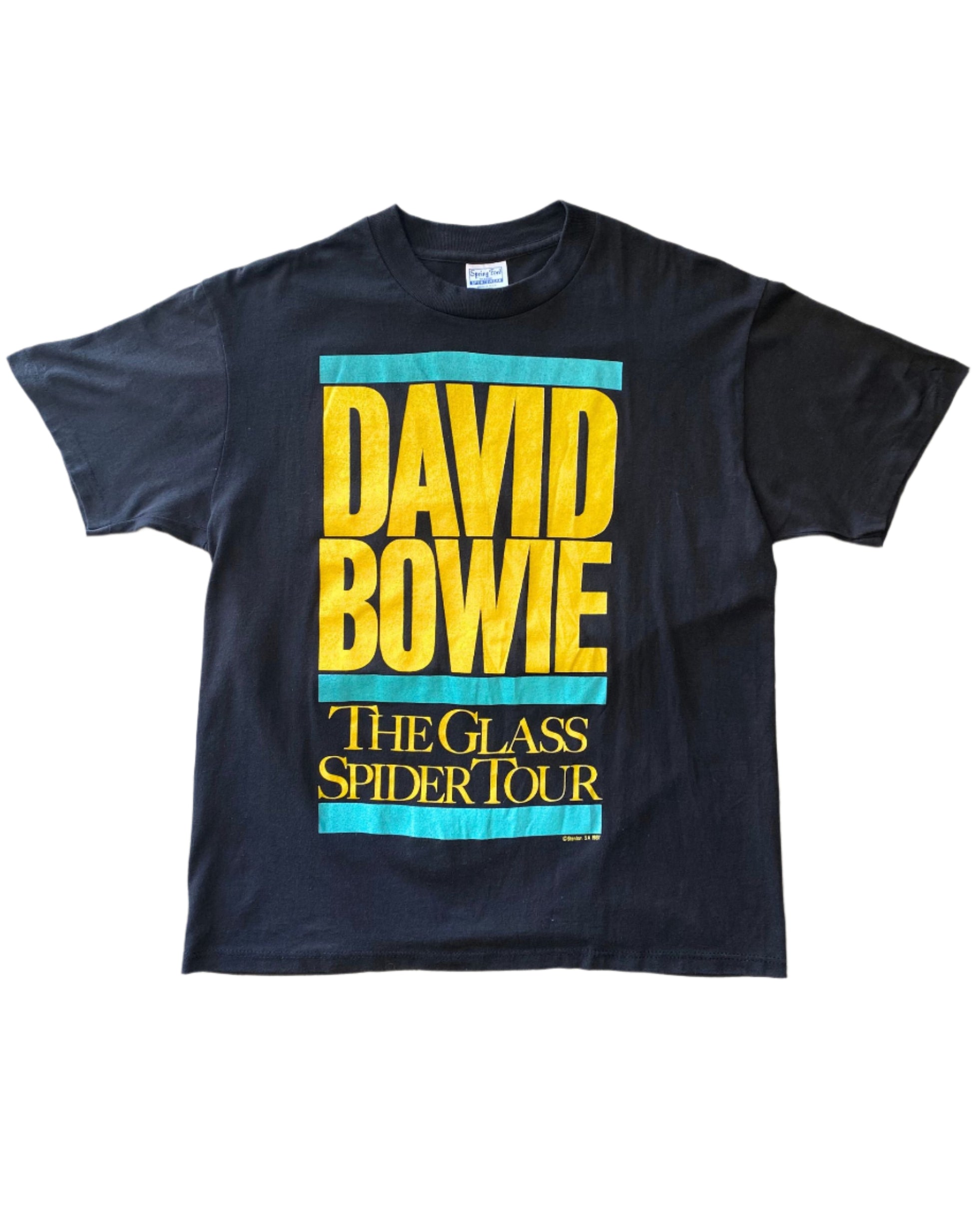 David Bowie 1987 Original Glass Spider Tour T-Shirt – Large.