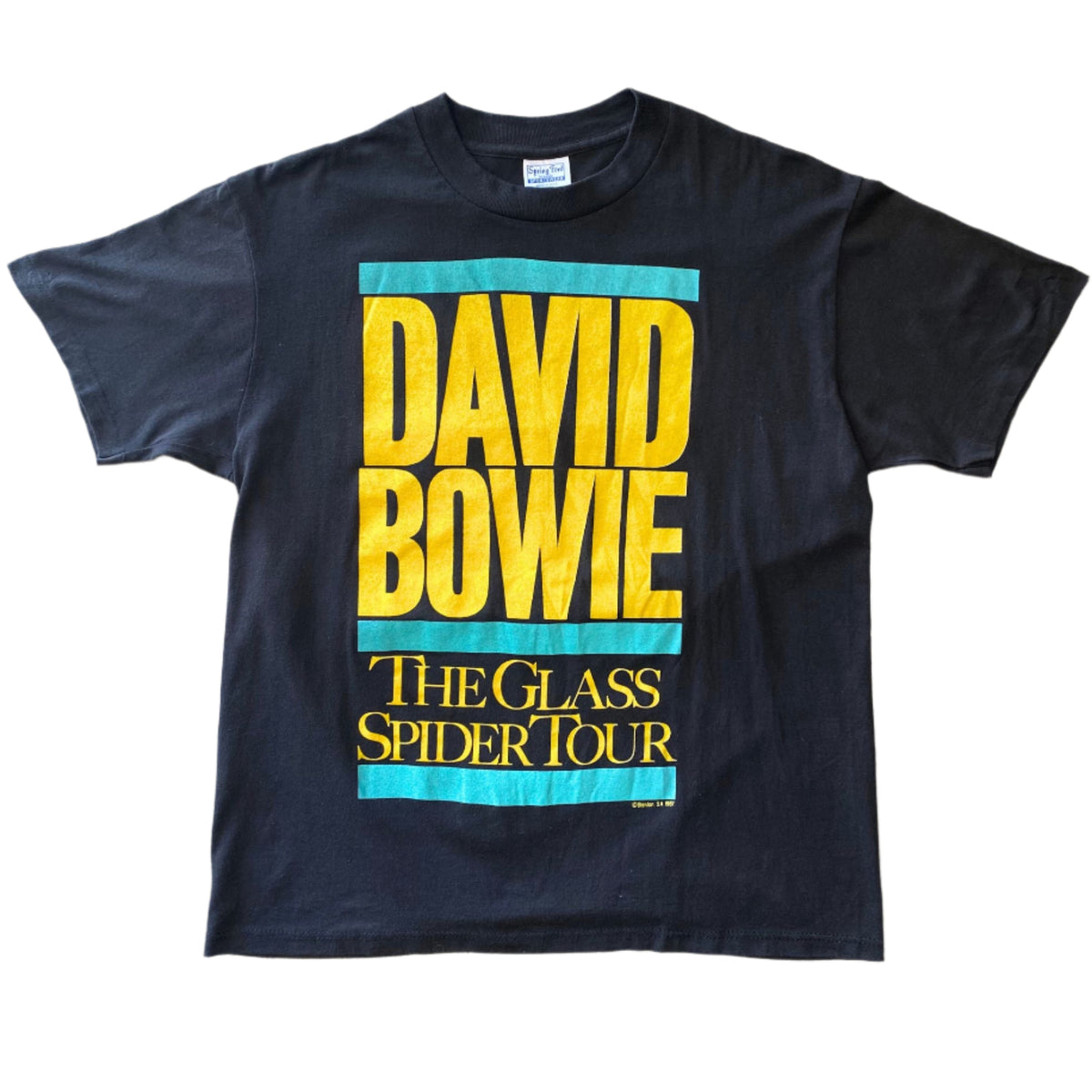 David Bowie Tシャツ The Glass Spider Tour David_Bowie_1987_Original_Glas